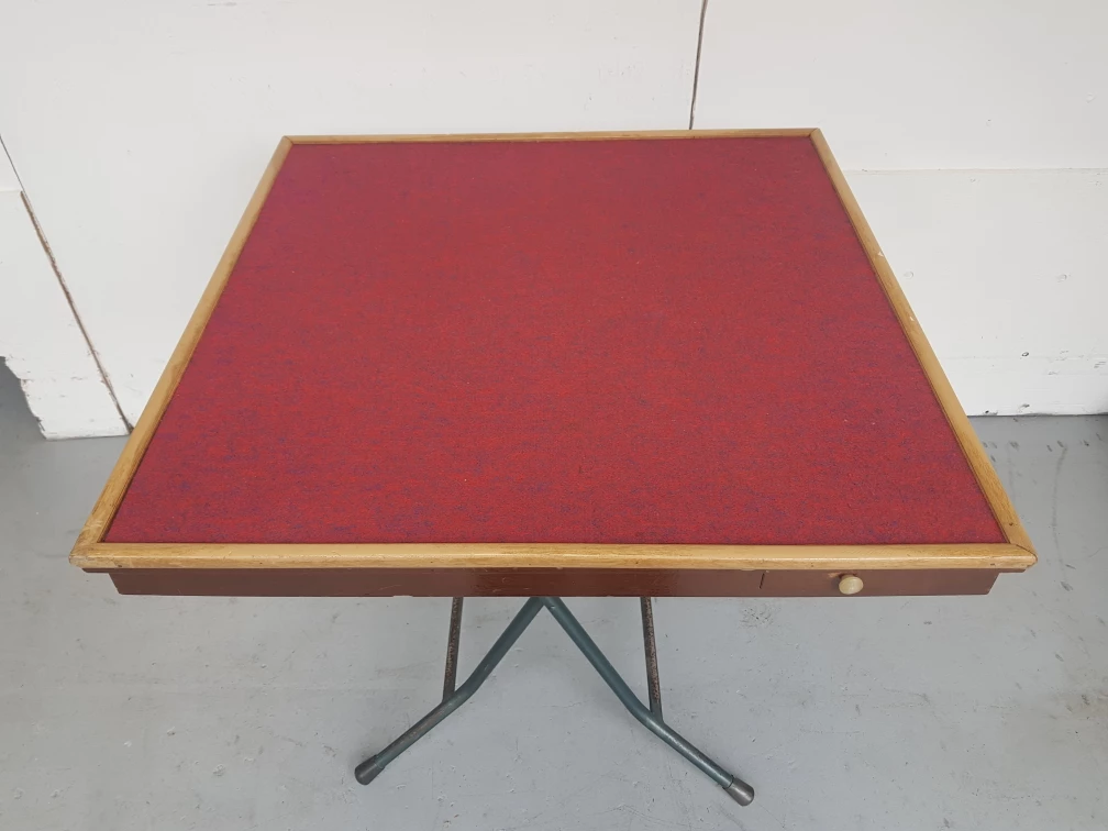 Vintage Folding Games Table - photo 5