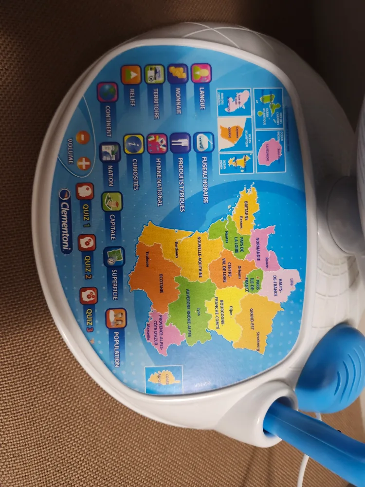 Clementoni Interactive Globe (French Language) image indicator(2)