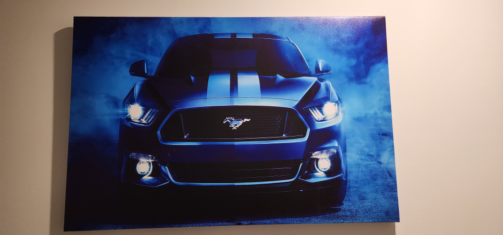 Ford Mustang Canvas Wall Art