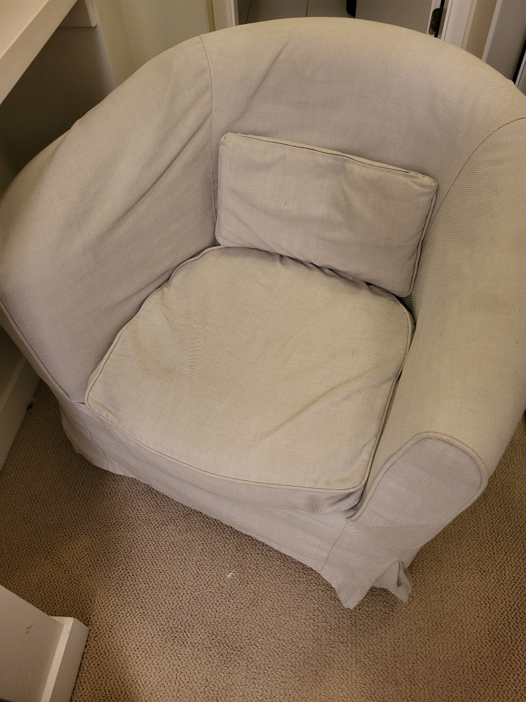 Comfortable Armchair with Cushion
