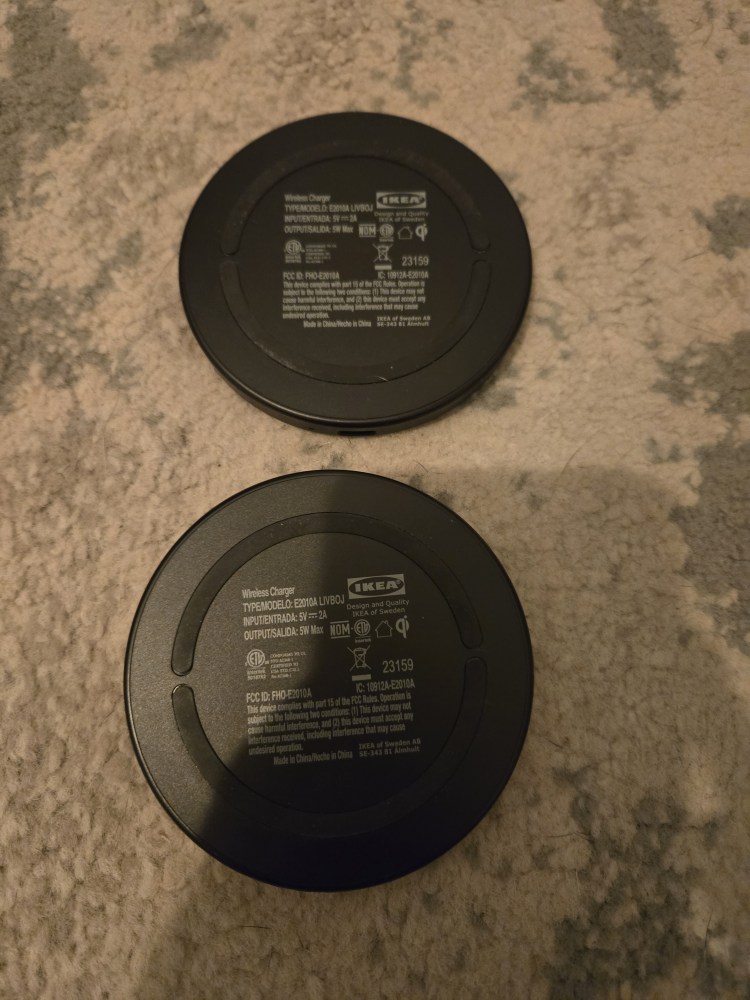Pair of IKEA Wireless Chargers - photo 2