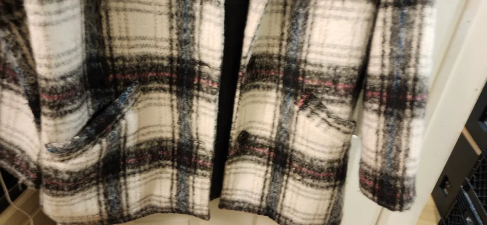 Forever 21 Women's Large Plaid Jacket. price firm. image indicator(10)