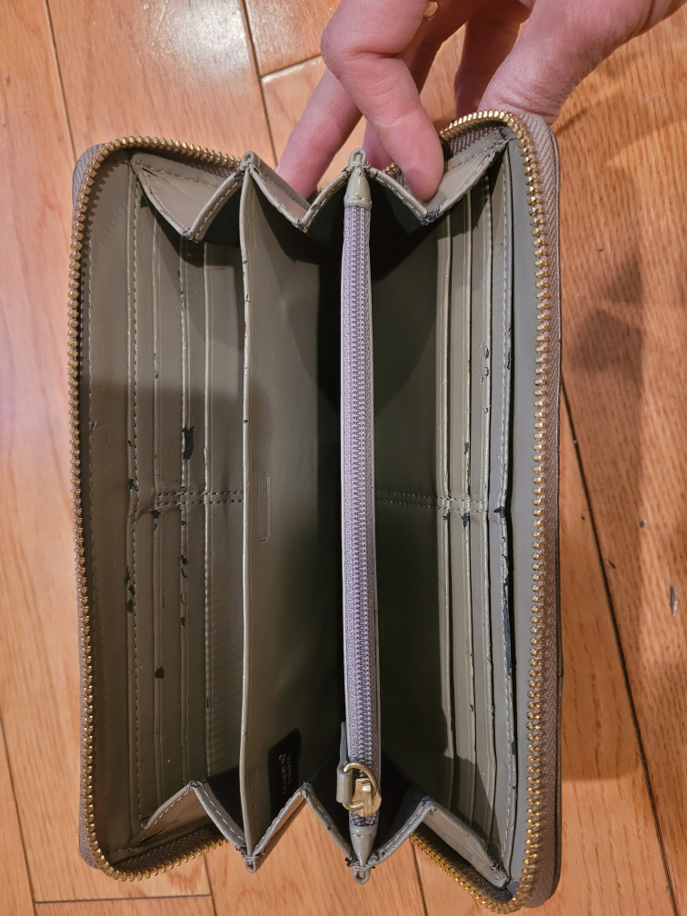 Coach Leather Zip-Around Wallet - photo 2