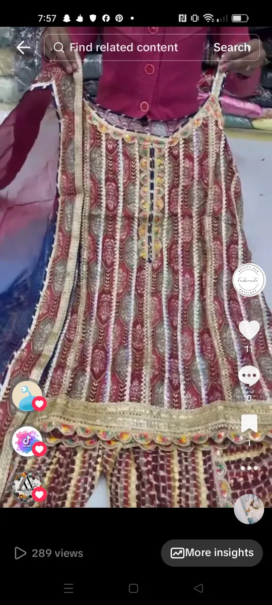 Gorgeous Pakistani Shalwar Kameez Suit Sets & Juttis image indicator(9)