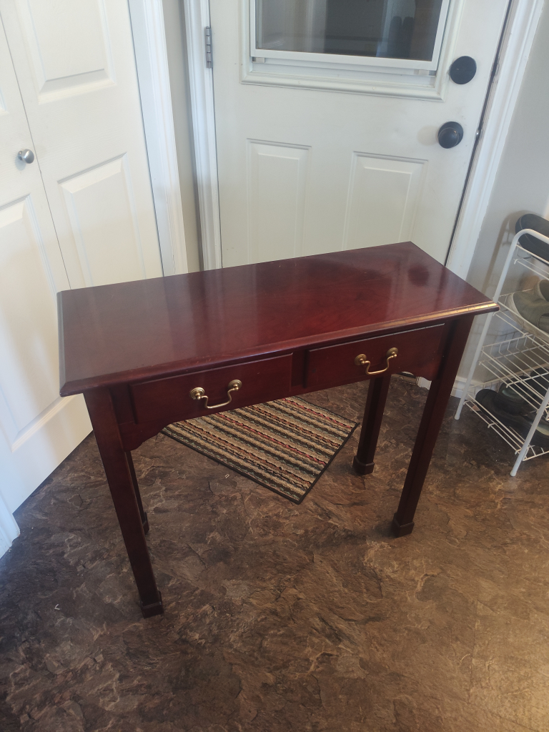 The Bombay Company Console Table with Two Drawers