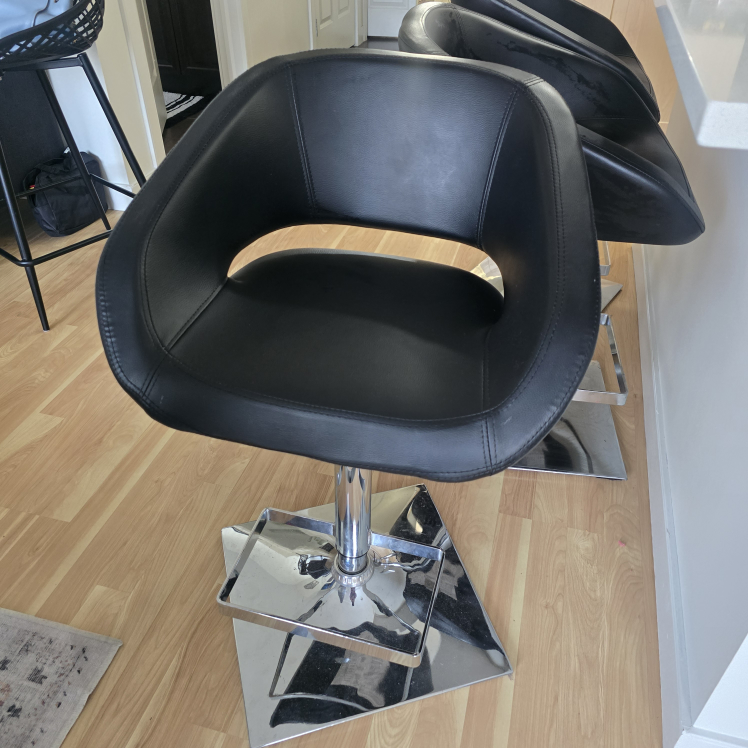 Set of Three - Adjustable Bar Stools - photo 2