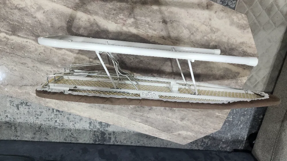 Brown Mini Ironing Board foldable portable image indicator(5)