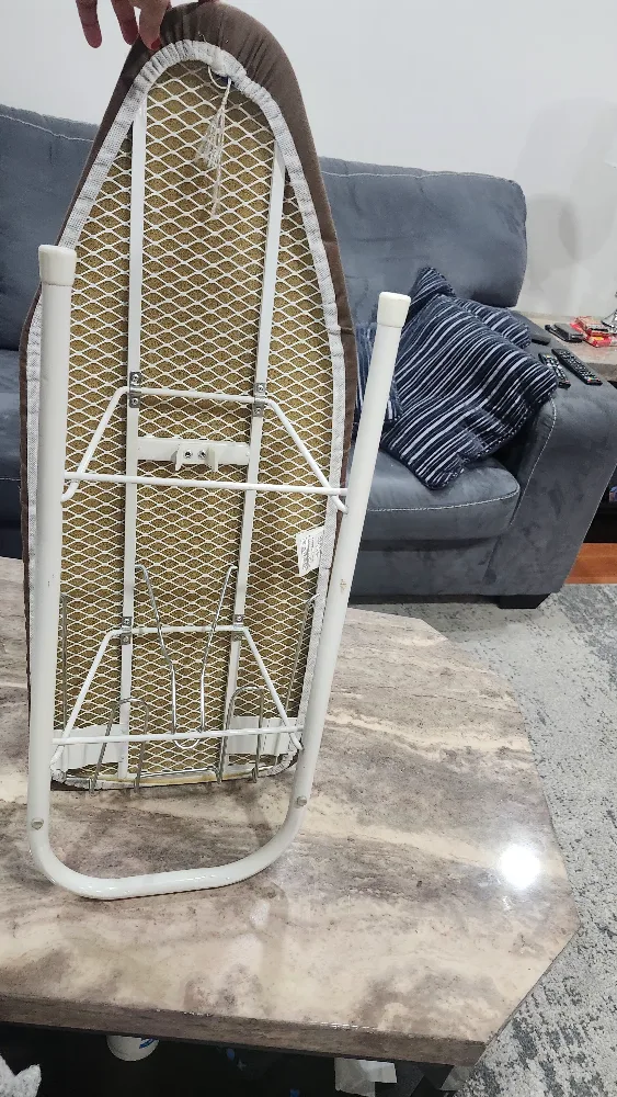 Brown Mini Ironing Board foldable portable image indicator(6)