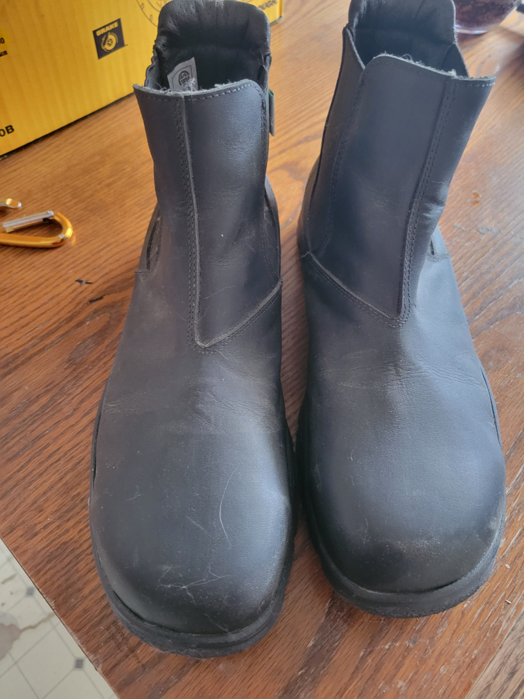 leather steel toed mellow walk boots - photo 3