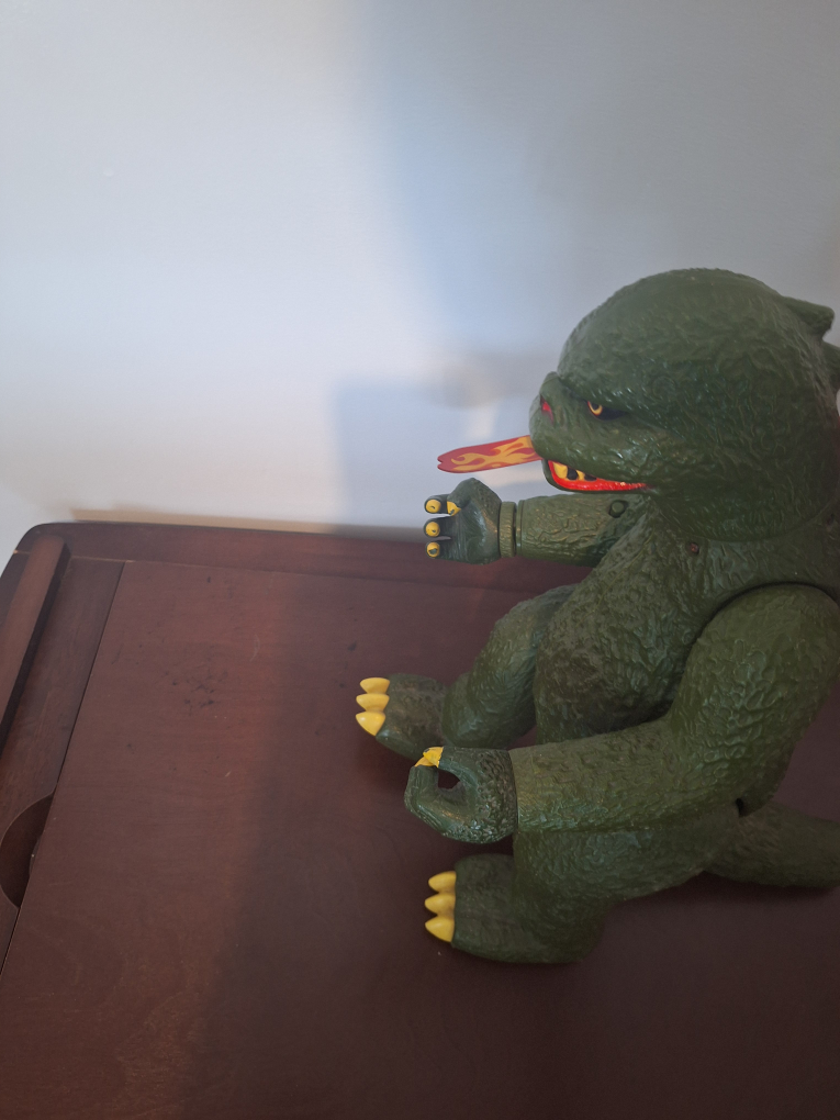 Vintage Godzilla Action Figure - photo 2