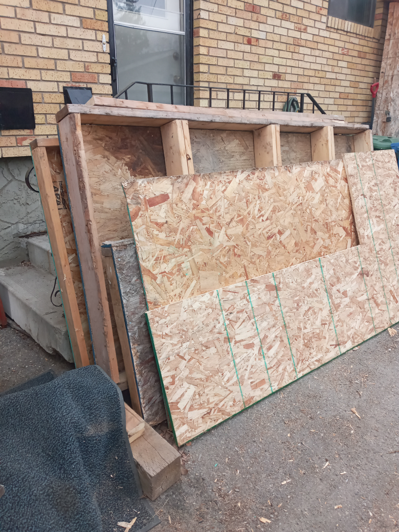 Used Oriented Strand Board (OSB) and Wood Framing - photo 2