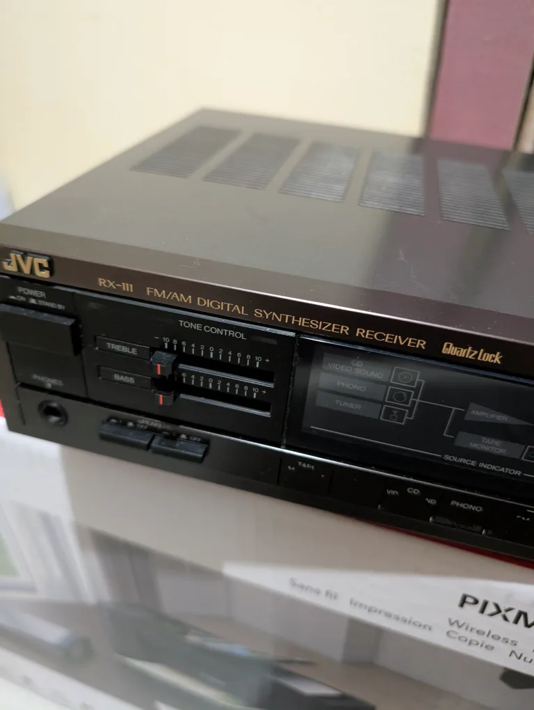 Vintage JVC RX-III FM/AM Digital Stereo Amplifier image indicator(2)