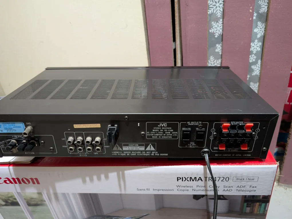 Vintage JVC RX-III FM/AM Digital Stereo Amplifier image indicator(3)