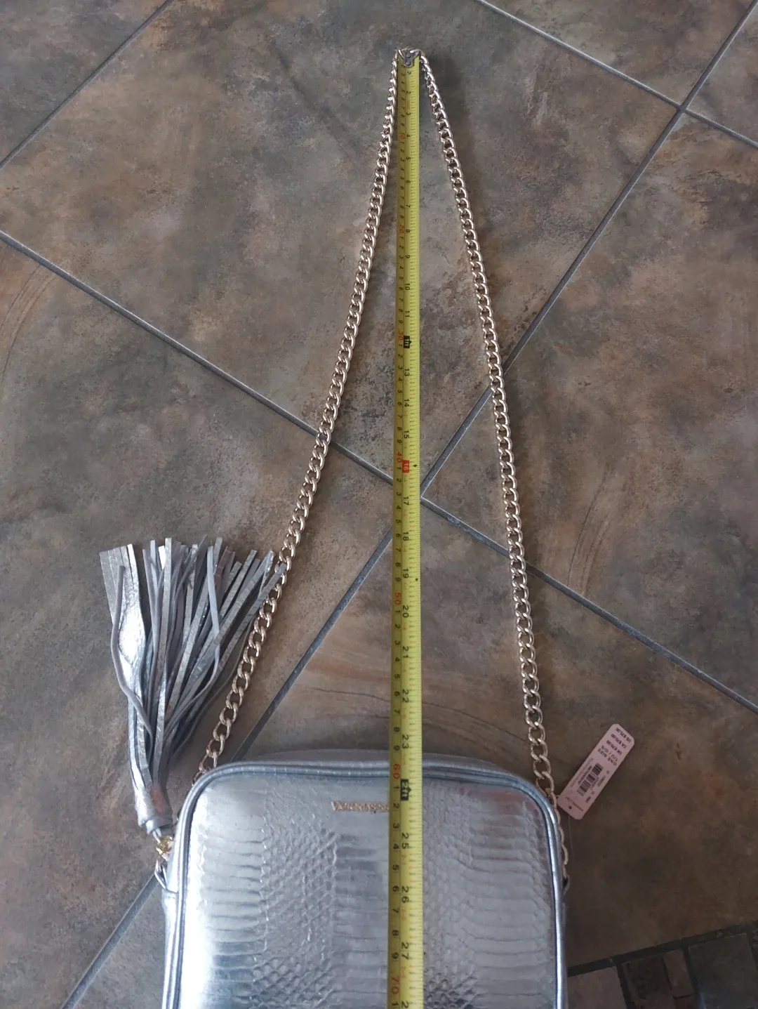 Victoria's secret chain link crossbody bag image indicator(8)