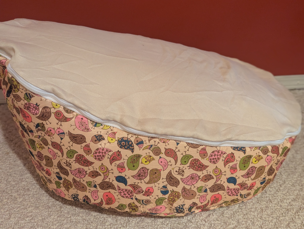 Adorable Bird Print Posing Beanbag - Photography