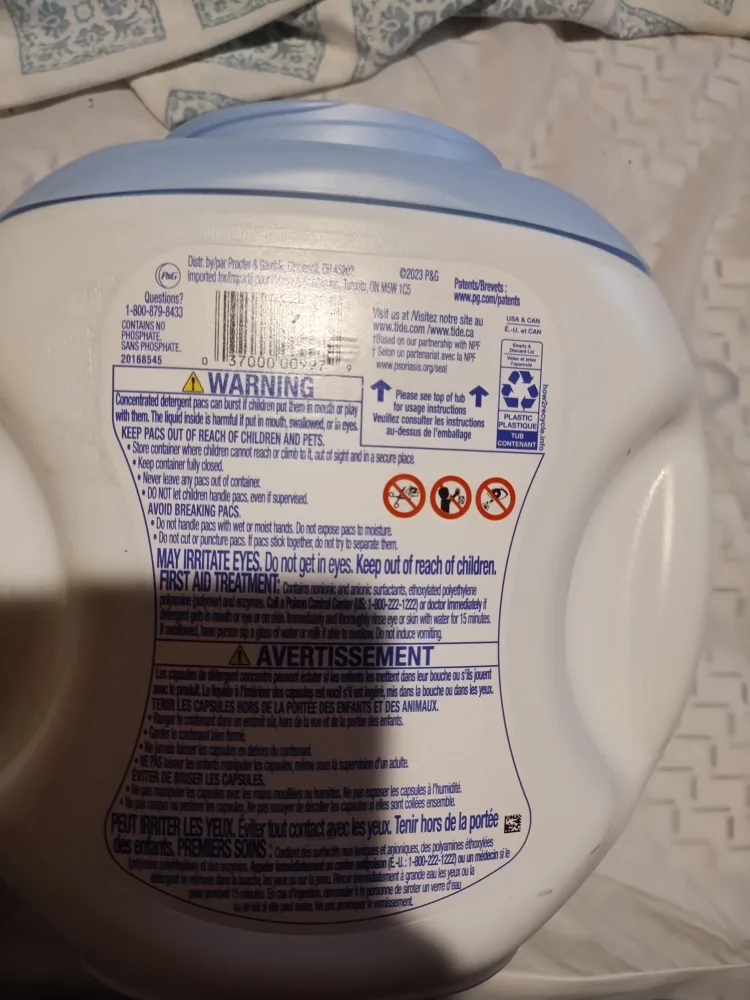 Tide Pods Coldwater Clean Free & Gentle Laundry Detergent image indicator(4)