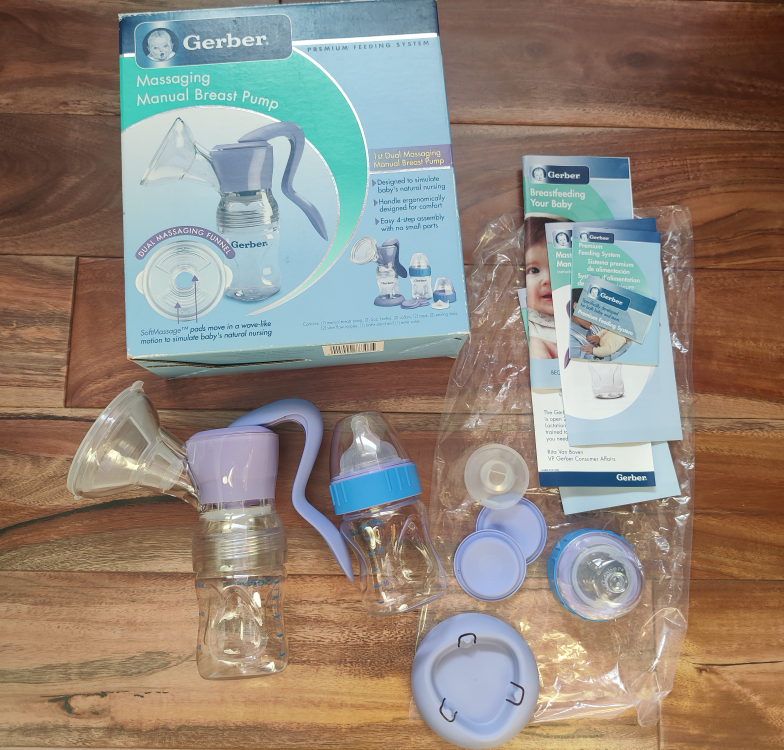 Gerber manual breast pump - photo 2
