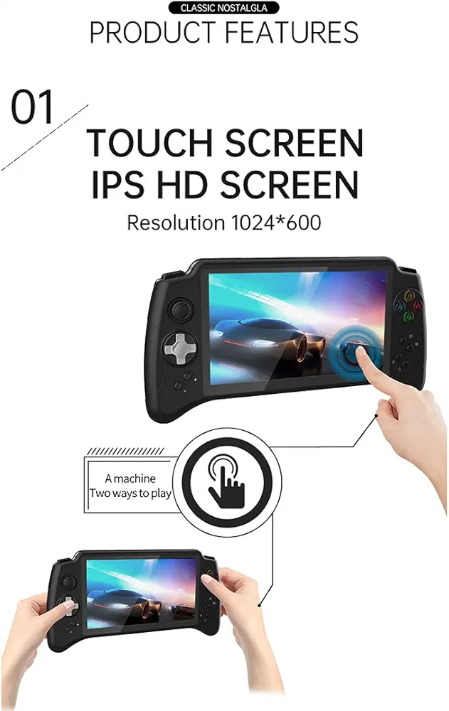 POWKIDDY X17 - 7-inch Android 7.0 Handheld Gaming Console - photo 5