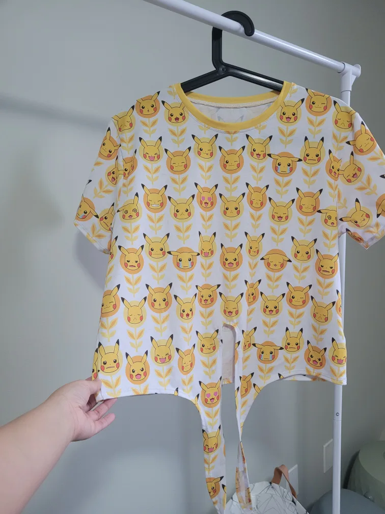 Blackmilk x Pokémon Pikachu Tie Top thumbnail