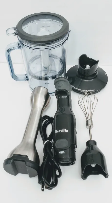 Breville Control Grip Immersion Blender BSB510XL, Like new ! image indicator(3)