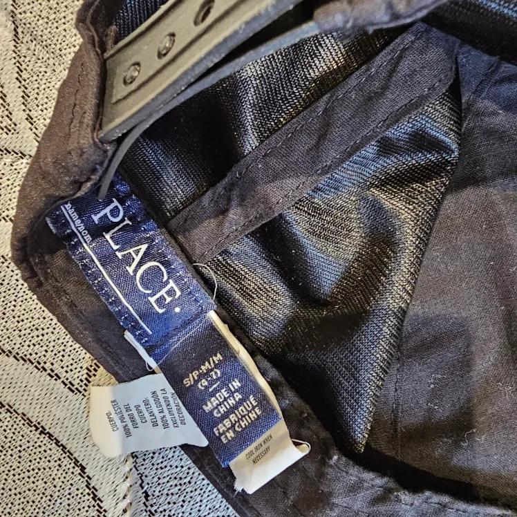 Kids' Black Ninja Baseball Cap image indicator(2)