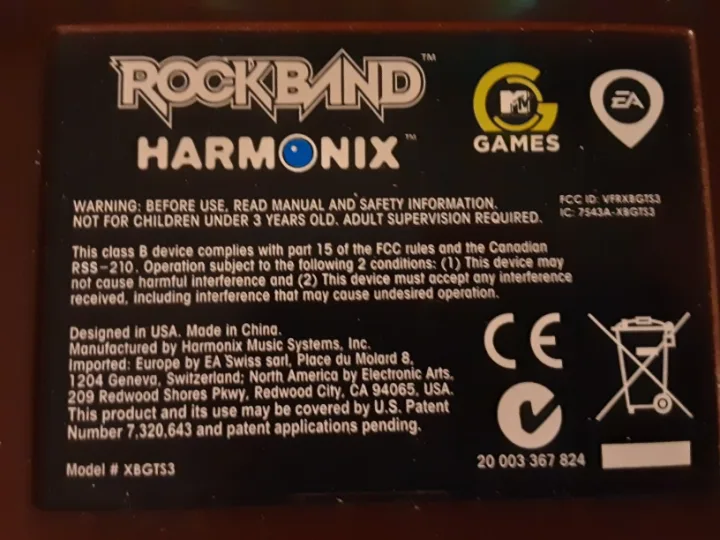 Xbox 360 Rockband Guitar | Paul McCartney Hofner | Rare image indicator(10)