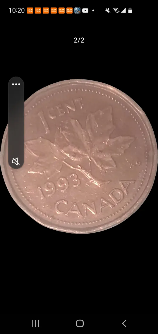 Canadian 1 Cent Coins -  lote the 13 coin image indicator(4)