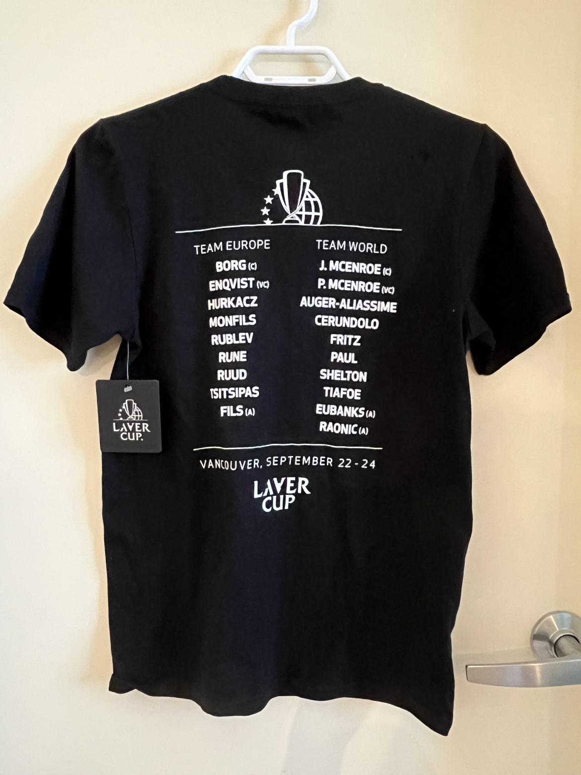 Laver Cup Vancouver tshirt - photo 2