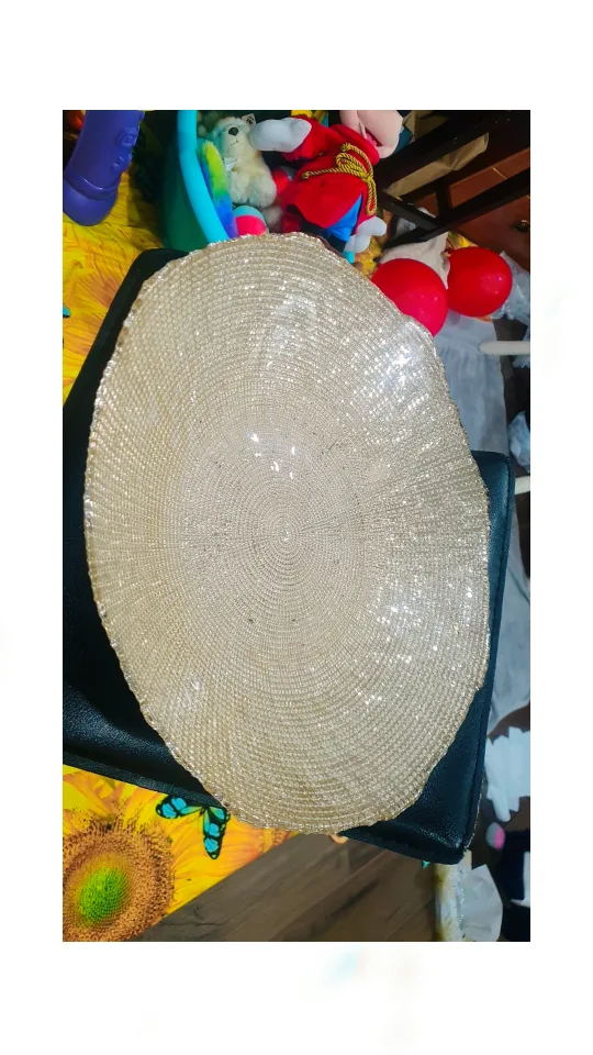 Large Decorative Gold Bowl image indicator(5)