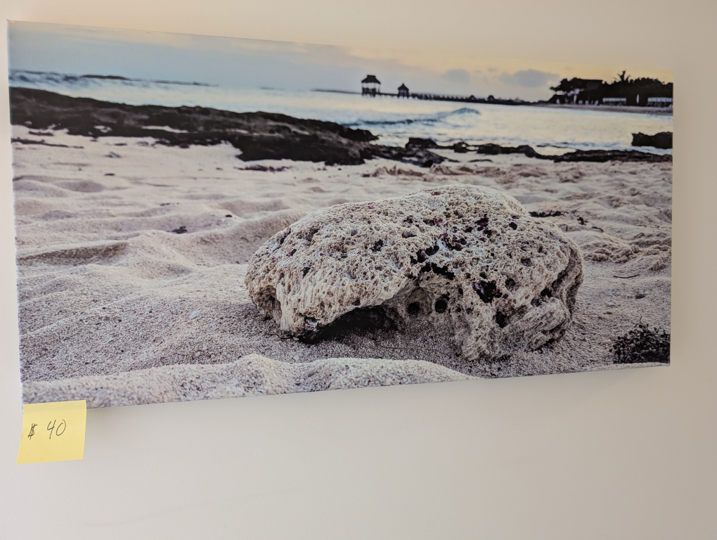Beach Scene Canvas Wall Art