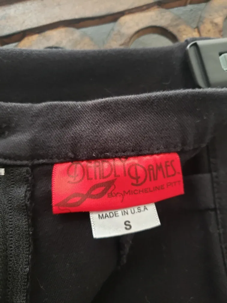 Black Pin-up Pants image indicator(6)