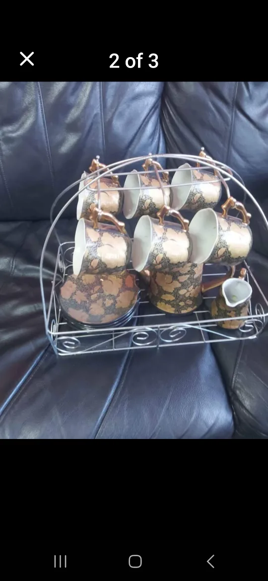 Coffee or tea Set with Stand thumbnail