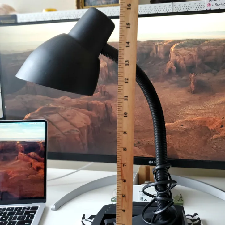 🧡 Black Desk Lamp with Flexible Gooseneck image indicator(7)