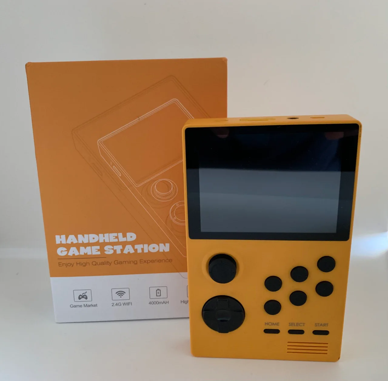 POWKIDDY A19 Super Retro Handheld Game Station - Yellow image indicator(2)