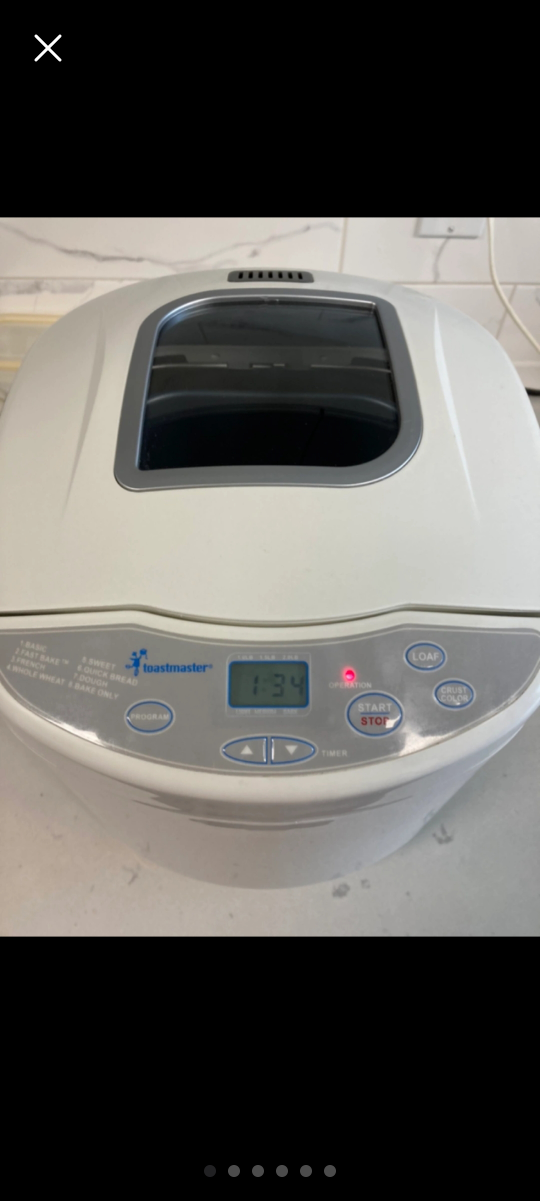 Toastmaster Bread Maker