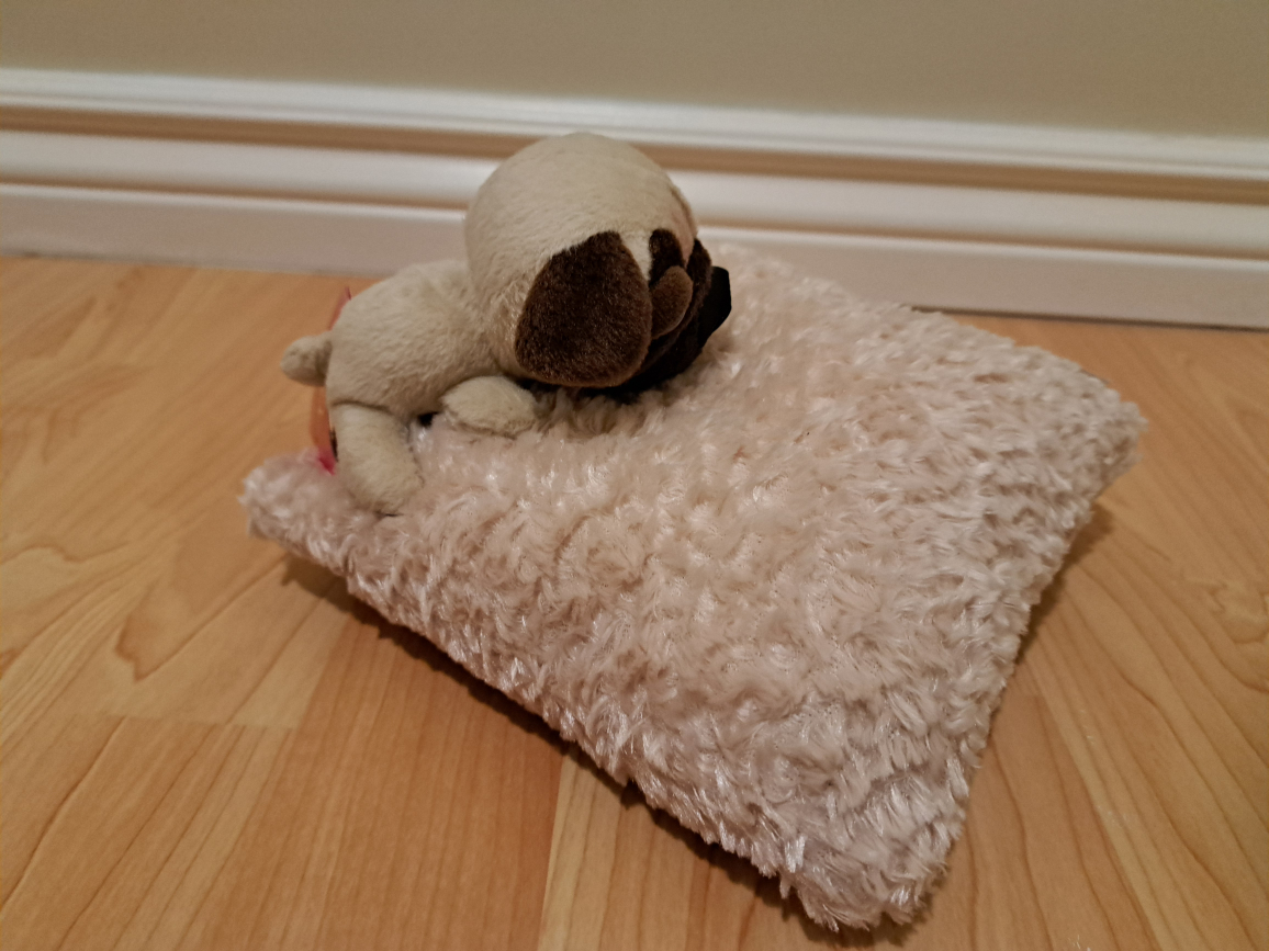 McDonalds The Dog Pug Plush Pillow 8"×8" - photo 4