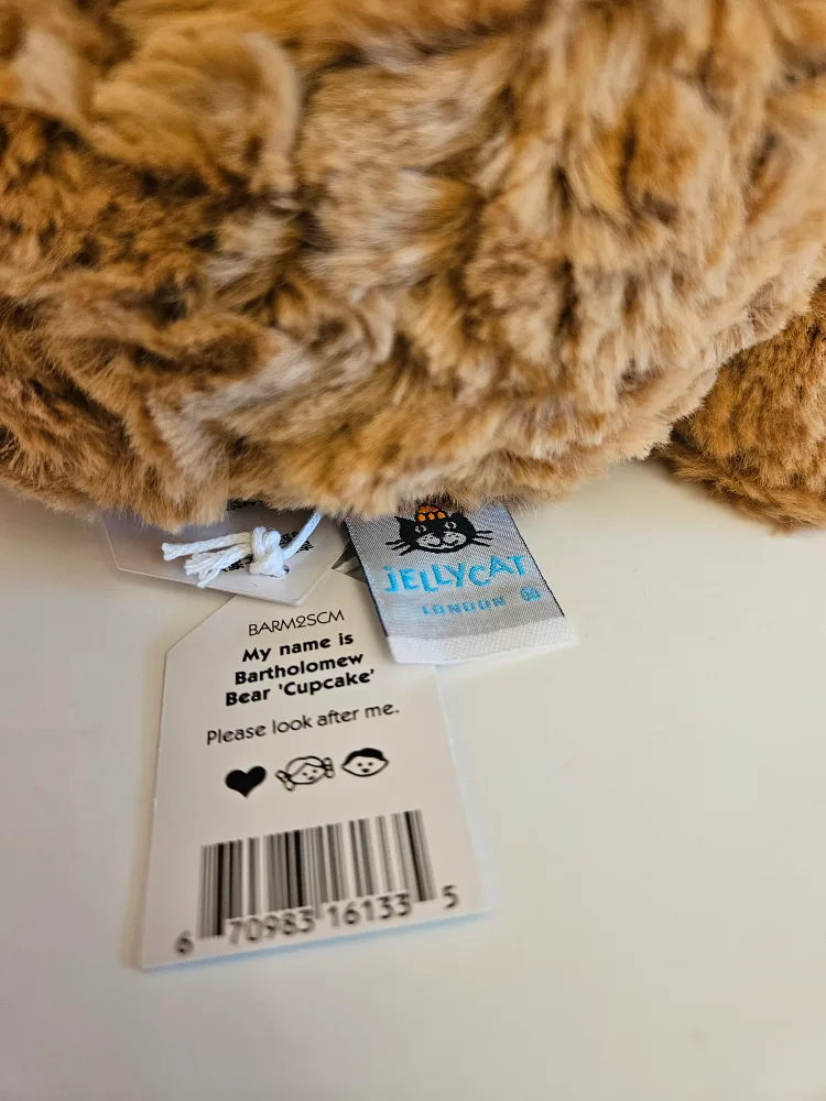 Jellycat Bartholomew Bear Cupcake Plush Toy image indicator(2)