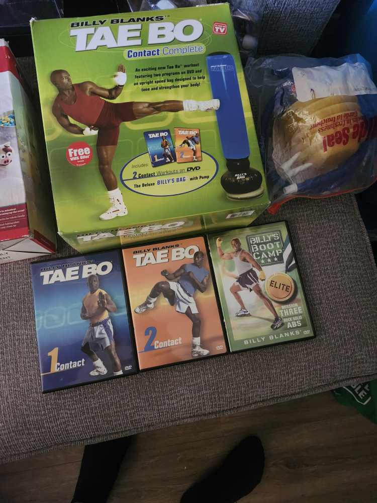 Billy Blanks Tae Bo Contact Complete Workout Kit