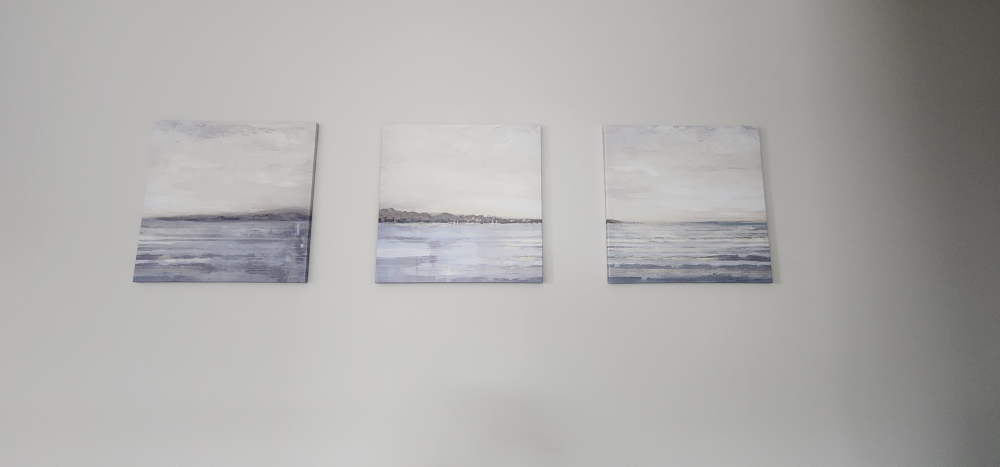 Set of 3 Coastal Canvas Prints