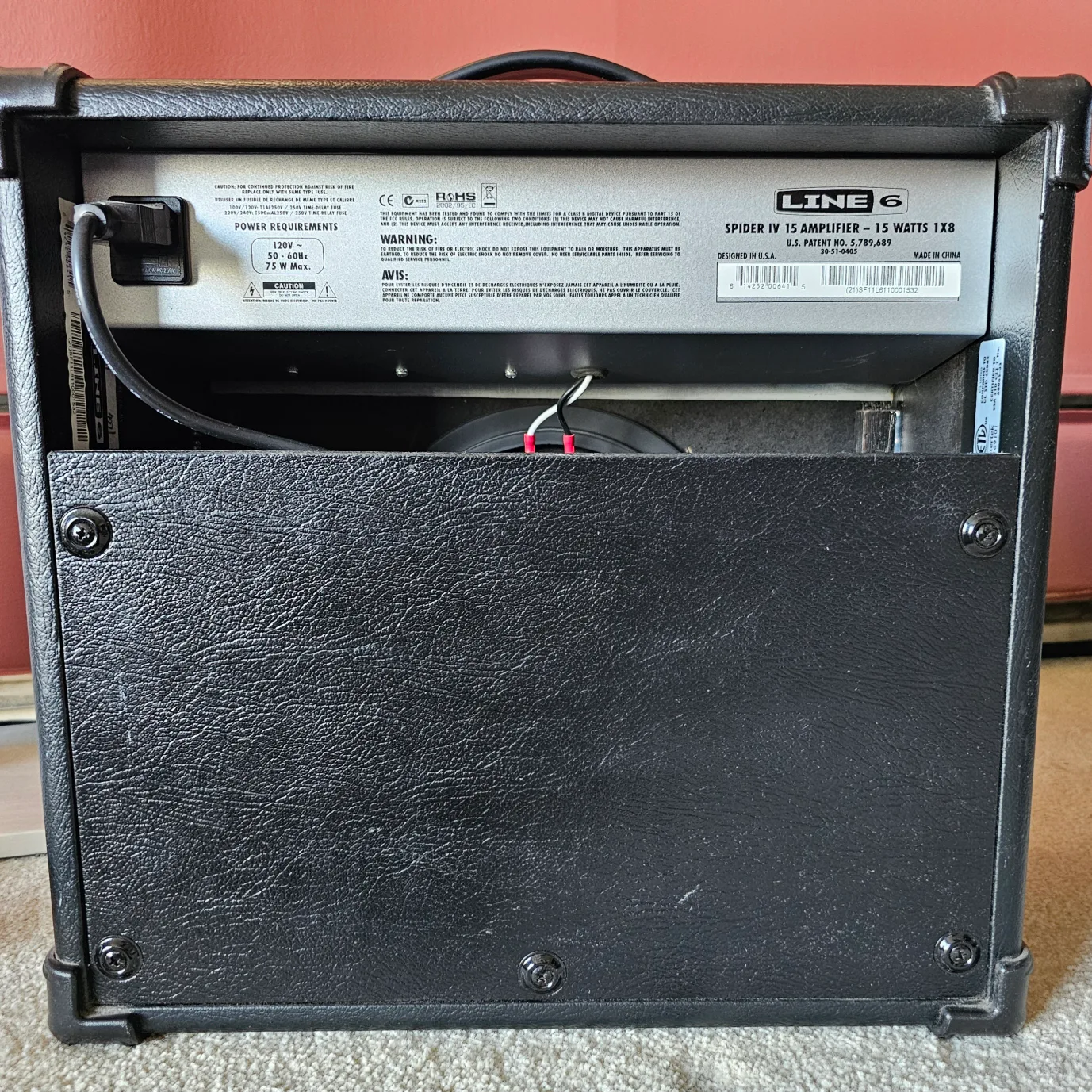 Line 6 Spider IV 15 Guitar Amp image indicator(4)