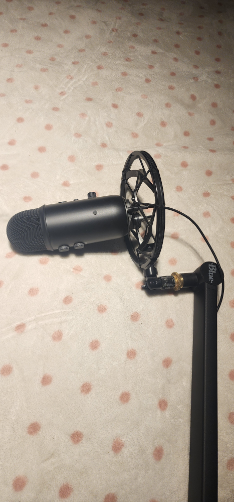 Blue Yeti USB Microphone with Boom Arm