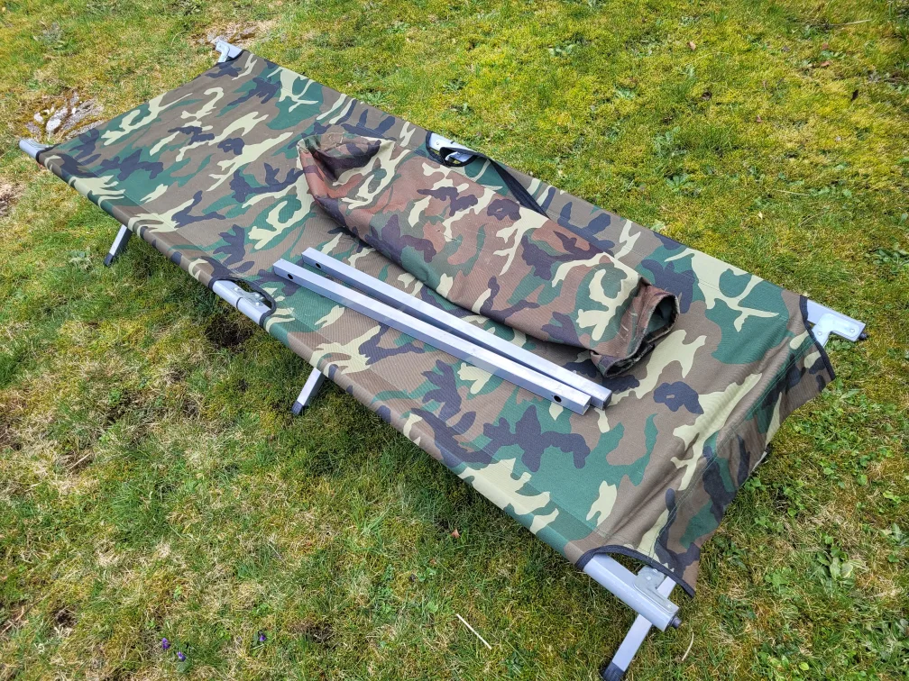 Grizzly Outdoors Camo Cot ttest image indicator(5)