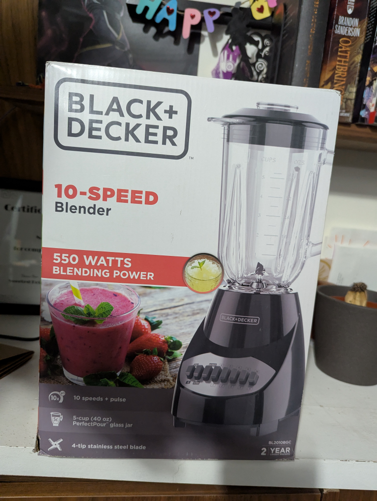 Black+Decker 10-Speed Blender - 550 Watts
