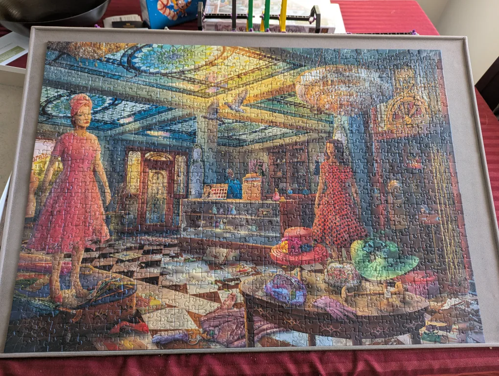 Excellent condition Ravensburger 1000 piece puzzle image indicator(2)