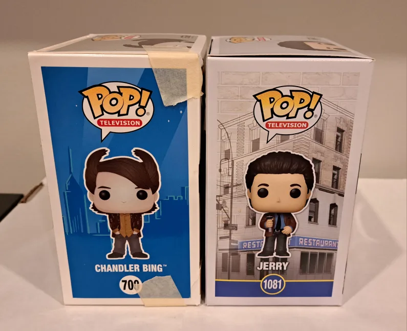 Friends & Seinfeld Funko Pop! Chandler Bing & Jerry Seinfeld image indicator(4)