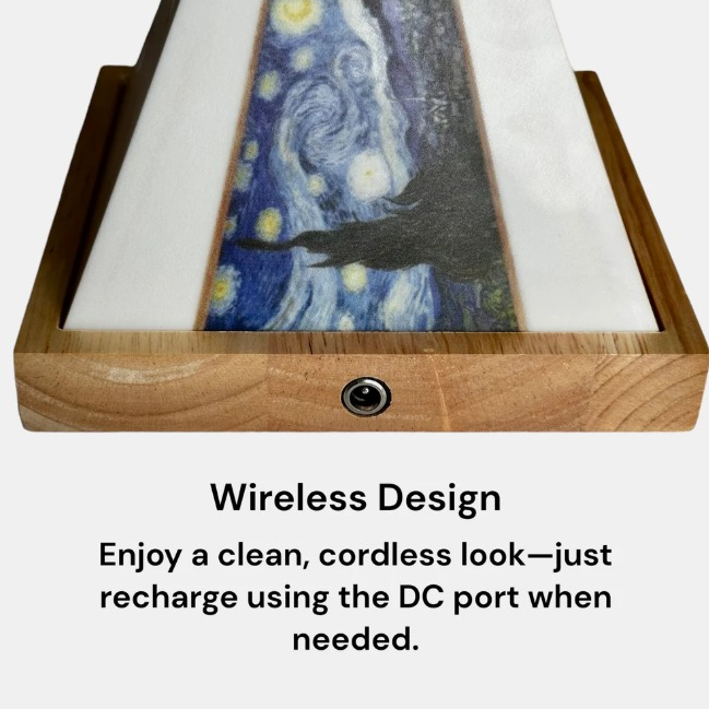 Cordless LED Art Gallery Light with Touch Control - photo 3