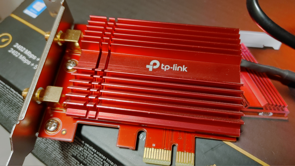 Tp-link Archer TX3000E Wi-Fi 6 PCI card - photo 3