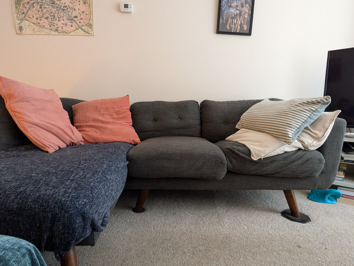 Grey Sectional Sofa - photo 2