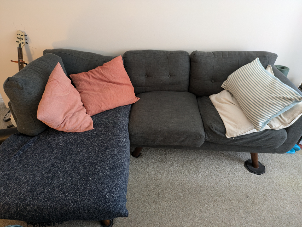 Grey Sectional Sofa - photo 5