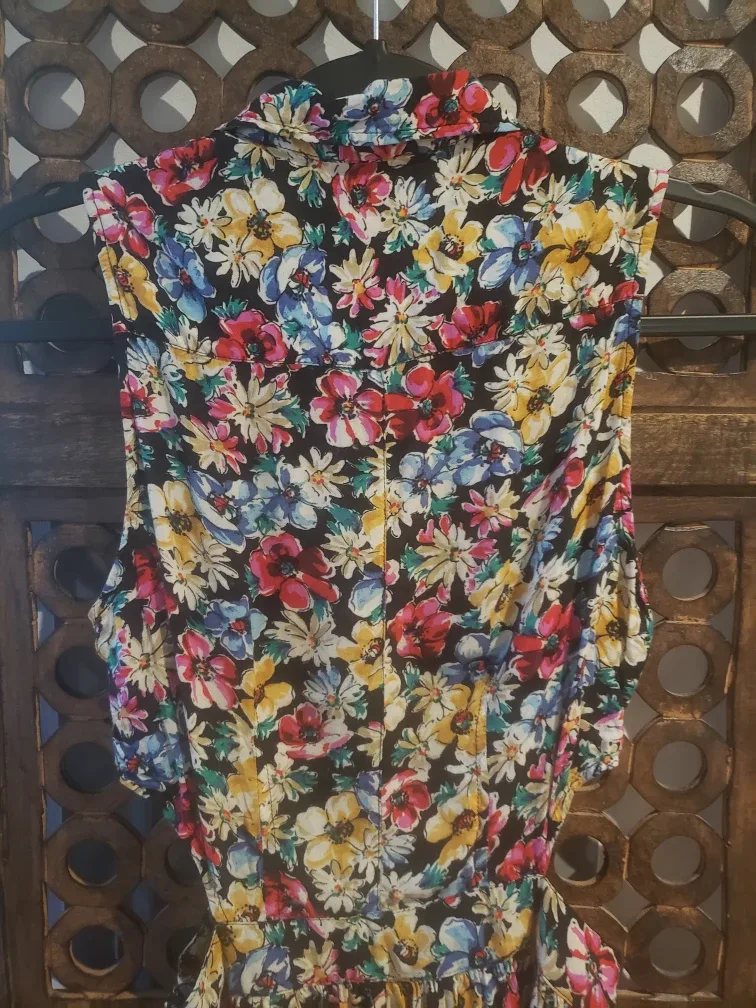 Topshop Floral Romper image indicator(5)